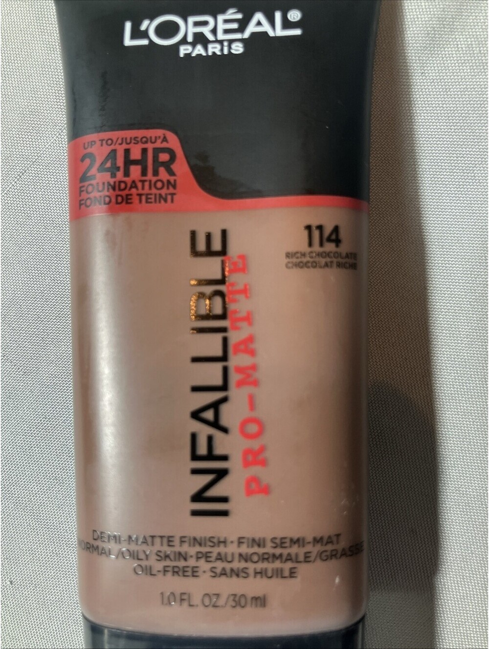L'Oréal Paris Infallible Pro-Matte Foundation Shade 114